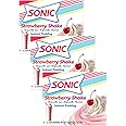 Sonic Instant Pudding, Strawberry Shake, 3.03 OZ (Pack of 3)