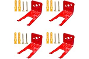 4 Pack Universal Fire Extinguisher Bracket, Fire Extinguisher Mounts & Brackets is Modified to Fit a Wide Range of Extinguish