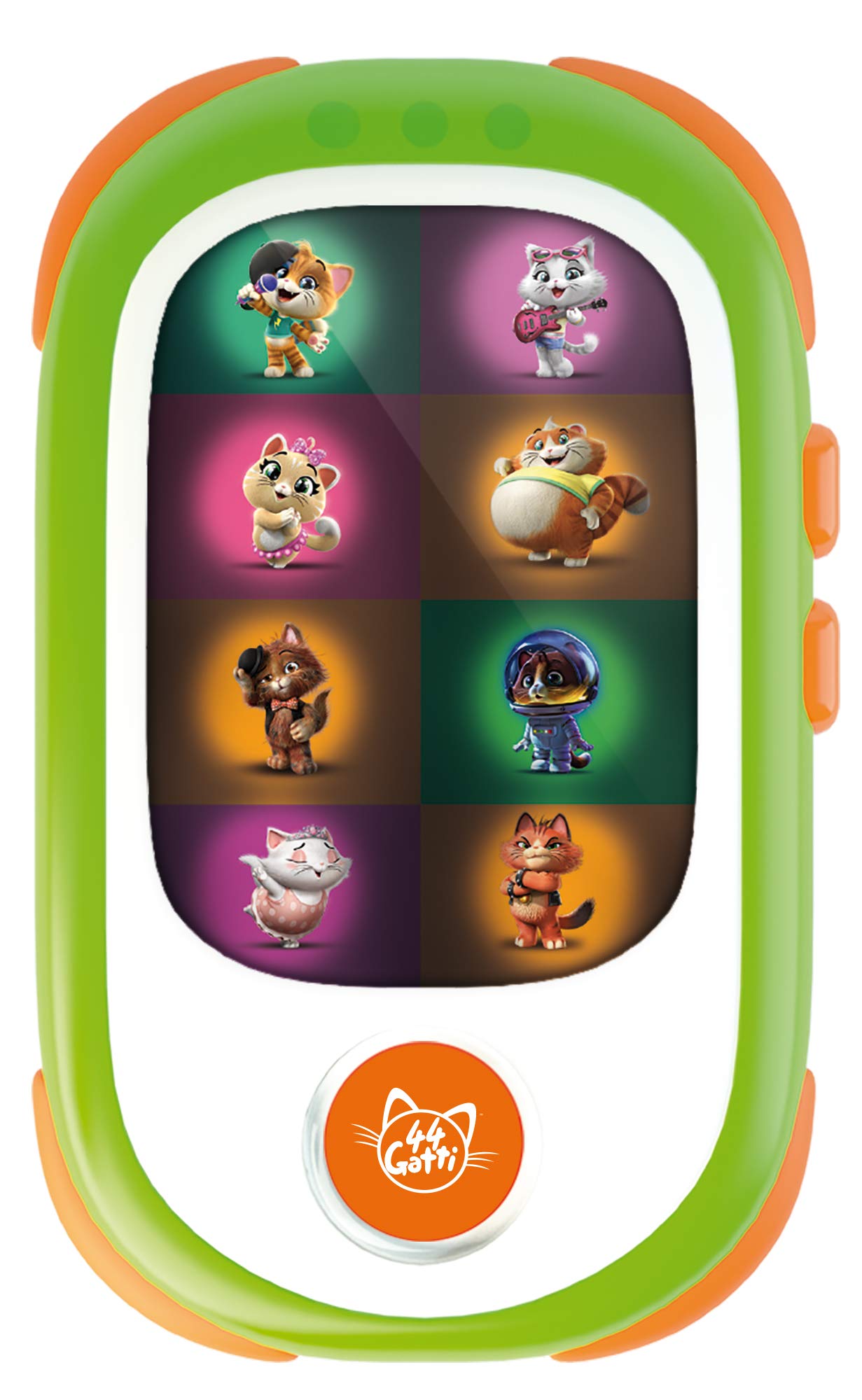 Lisciani Games 72088 44 Cats Baby Smartphone Led
