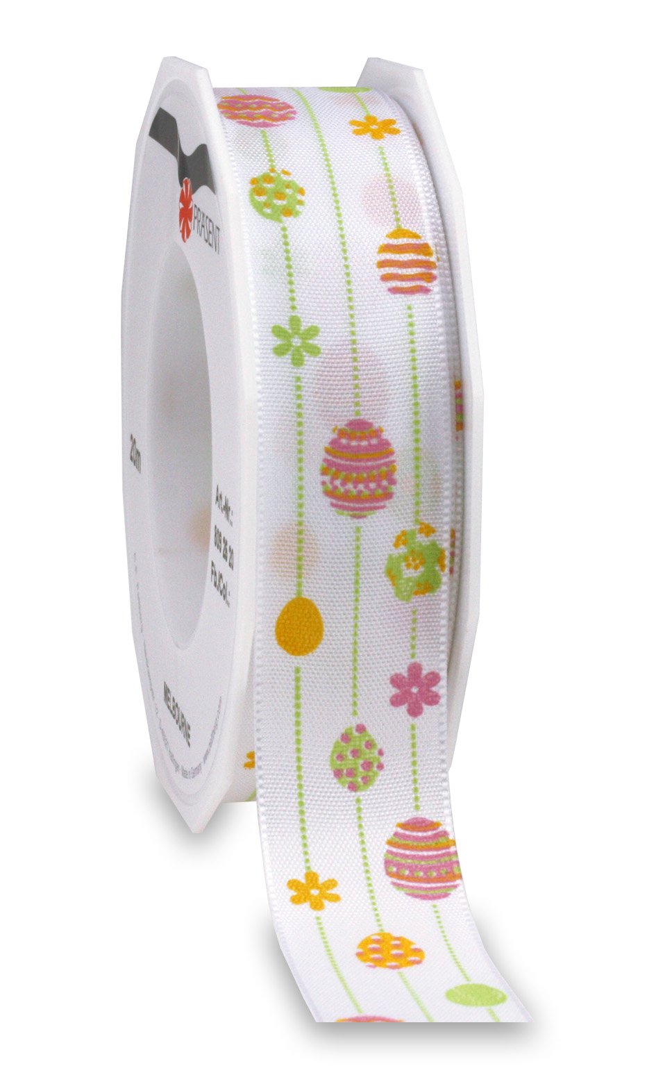 Präsent - Melbourne Printed Ribbon Colorful 20-m-Roll 25 mm width — image 1