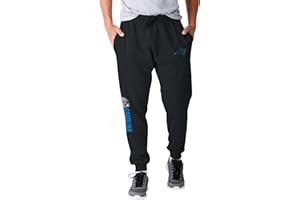 FOCO NFL Men's Officially Licensed Team Color Primary Logo Helmet Football Sweatpants Joggers Pants