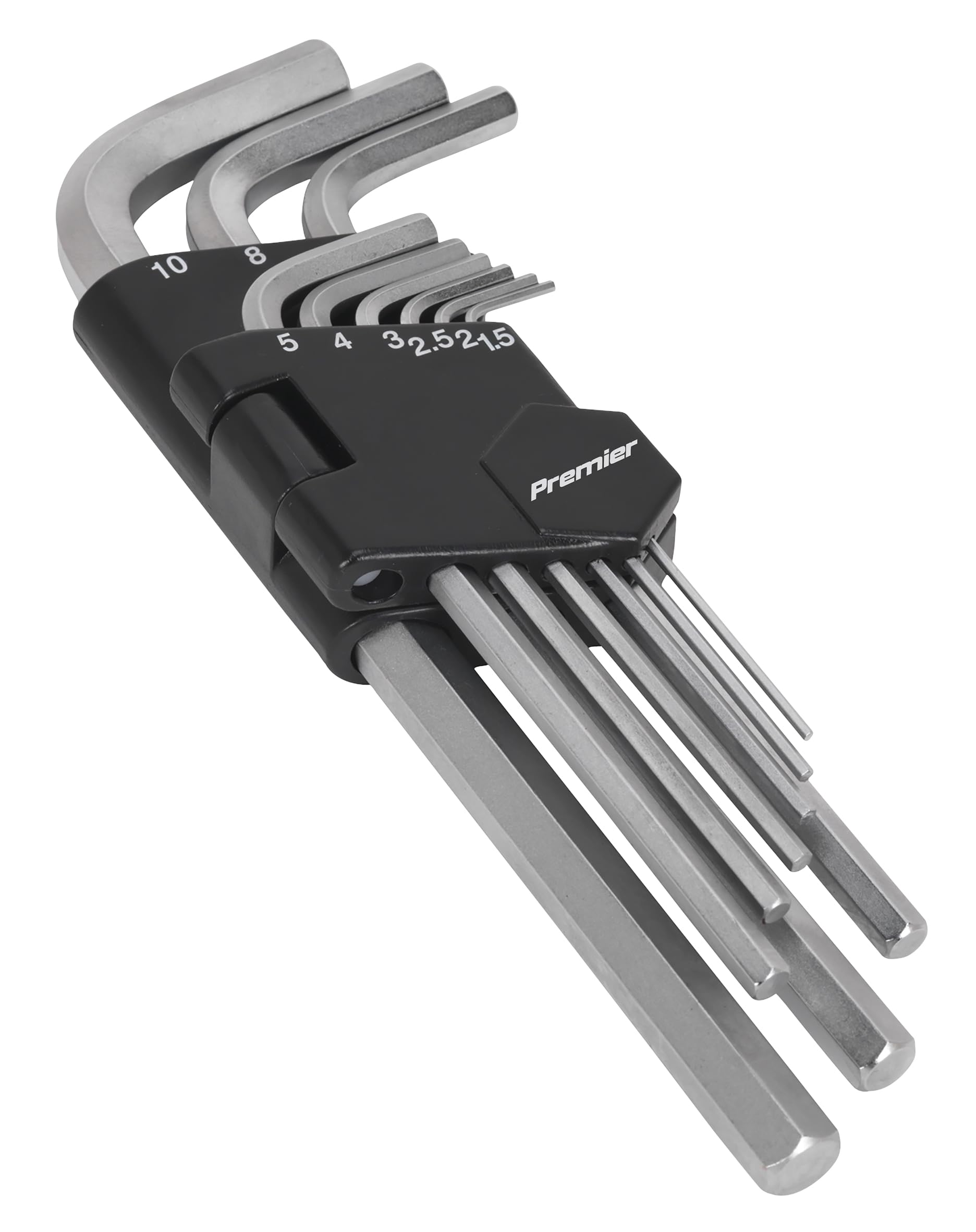Sealey Ak7136 Hex Key Set 9Pc Long Metric
