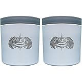 Toadfish Anchor Non-tipping Universal Cup Holder-WHITE 2-Pack