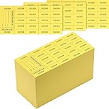 Kosiz 1000 Sheet 20 Bid Raffle Tickets Chinese