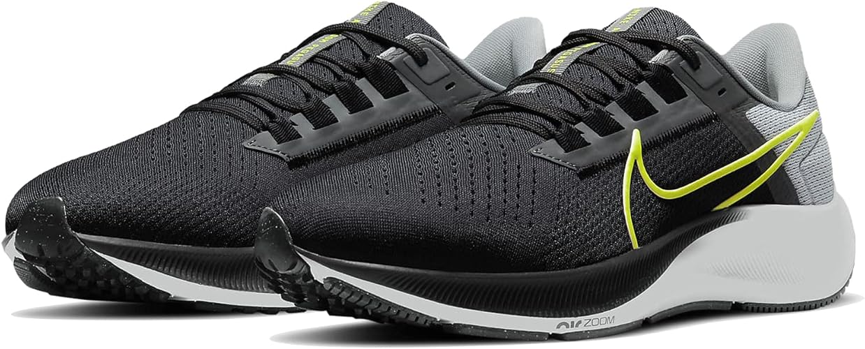 Amazon ナイキ エア ズーム ペガサス 38 Air Zoom Pegasus 38 ダークスモークグレー グレー ライトスモークグレー ボルト Cw7356 005 日本国内正規品 スニーカー