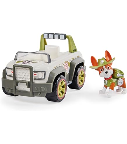 Paw Patrol 乗り物おもちゃ ３点セット Amazon.com: Paw Patrol, Tracker's Jungle Cruiser Vehicle