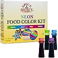 Spice Select Neon Food Colors Blue Green Pink Purple 1.2 Oz