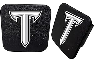R AND R IMPORTS Troy University Trojans Rubber Trailer Hitch Cover Officially Licensed Collegiate Product