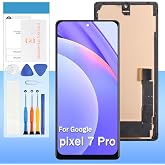 TFT for Google Pixel 7 Pro Screen Replacement GP4BC, GE2AE, GFE4J 6.7" LCD Display Touch Digitizer Assembly(Not Fingerprint)