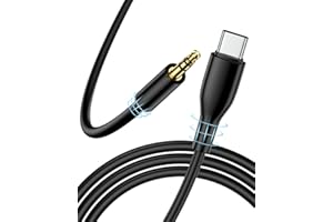 AILKIN Samsung USB C to 3.5mm Audio Aux Jack Cable, 3.3ft Aux to USB C Cord, Type C to AUX Headphone Jack Cable for Car/Home Stereo Speaker for Samsung Galaxy S25 S24Ultra S23 S22 S21 Note20, Pixel 9 8 Pro 7
