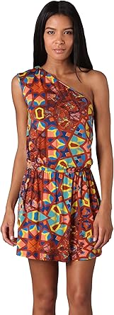 tibi one shoulder dress