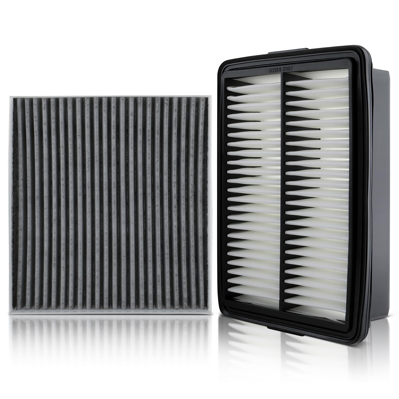 Photo 1 of CARBBIA Cabin Air Filter& Engine Air Filter Compatible with Hyundai Kona 2018 2019 2020 2021 2022 2023 1.6L 2.0L Car Air Filter Automotive 97133-D3000 28113-F2000