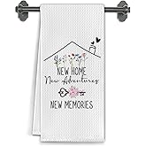 Elefeltclave House Warming Gifts New Home Kitchen Towels,Housewarming Gifts for Women Dish Tea Towels for Kitchen,New Home Owner Hostess Gift Decorative Hand Towel for Bathroom,16x24 Inch