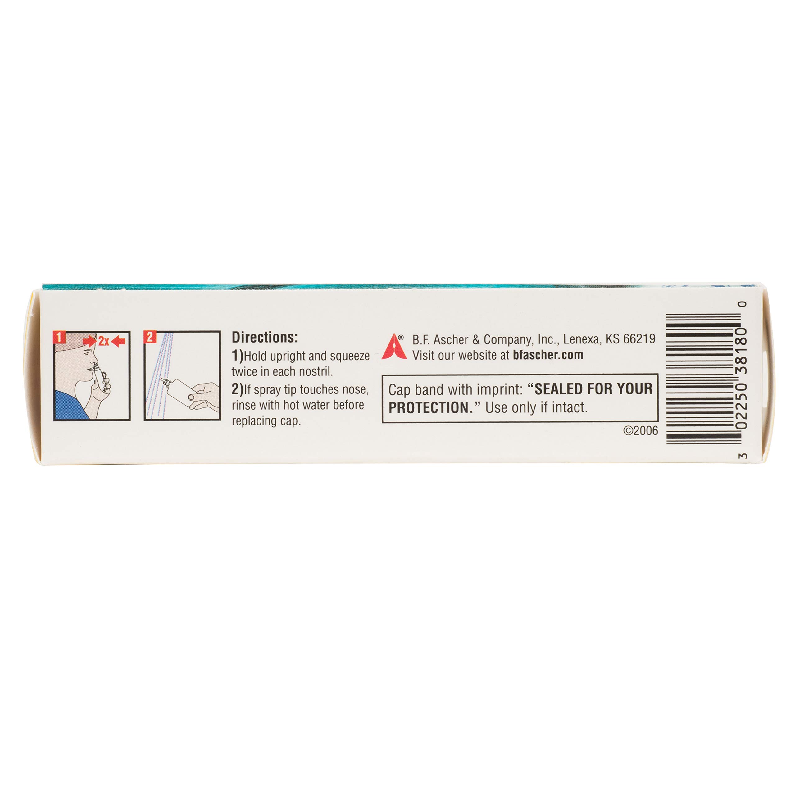 AYR Allergy & Sinus Hypertonic Saline Nasal Mist, White, 1.69 Fl Oz