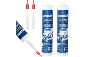 Gociean RV Roof Sealant Self-Leveling 2-Pack White