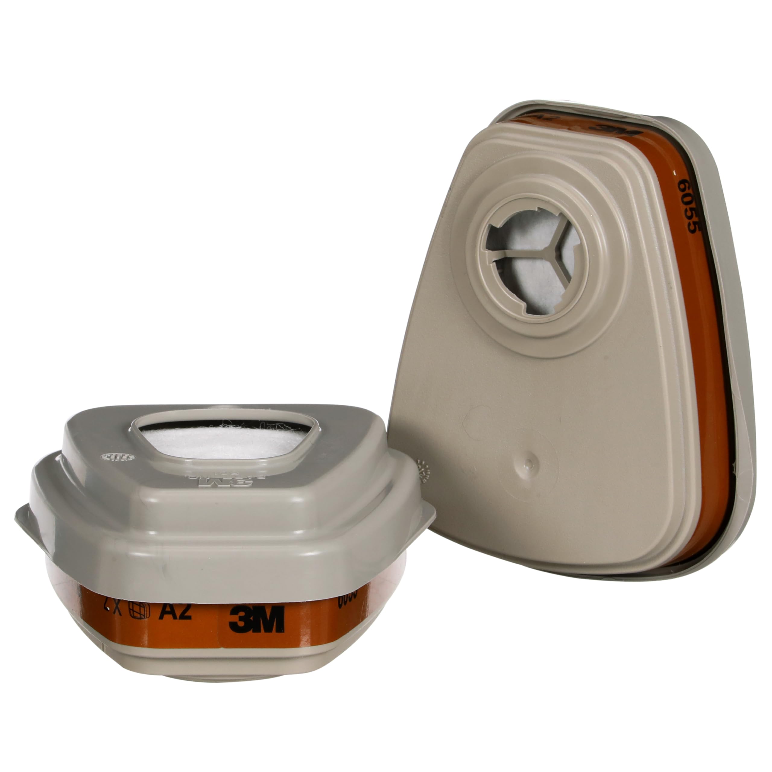 3M Filter kit for 6000-series masks, 6003BC1, A2P3, (2x 6055 A2 + 2 x 5935 P3 + 2x 501 holder), Light Grey, One Size