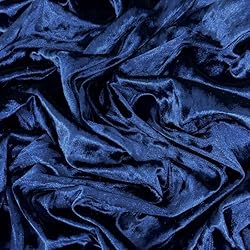Ice Fabrics Stretch Crushed Velvet Fabric by The
