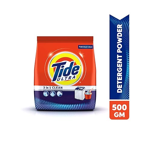 Tide Ultra 3 in 1 Clean Detergent Washing Powder 500 gm