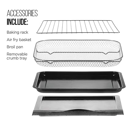 Amazon.com: Chefman - Freidora de aire para horno, 6 ...