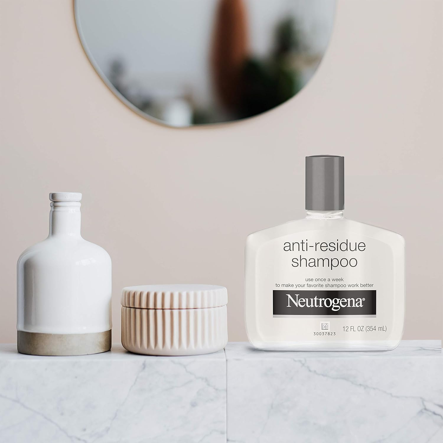 Neutrogena Anti-Residue Clarifying Shampoo, Gentle Non-Irritating Clarifying Shampoo to Remove Hair Build-Up & Residue, 12 fl. oz : Beauty