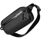 tomtoc 3.5L X-Pac Sling Bag with RFID Blocking, Crossbody Bag Minimalist Chest Shoulder Pack for Men/Women, Water-resistant Lightweight Casual Funny Pack for Travel/Daily Commute