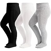 hakugoo Baby Tights Toddler Cable Knit Leggings 2/3 Pack Cotton Seamless Stockings Pantyhose for Infants Toddlers