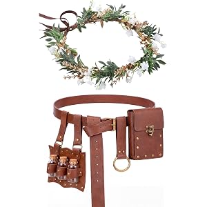 KorViSHOW Fairy Renaissance Accessories Women | Medieval Renfaire Costume