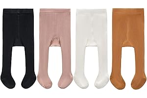 CECORC Baby Girls Tights Toddler Cable Knit Leggings Thick Cotton Infant Stockings Pantyhose 1-10T