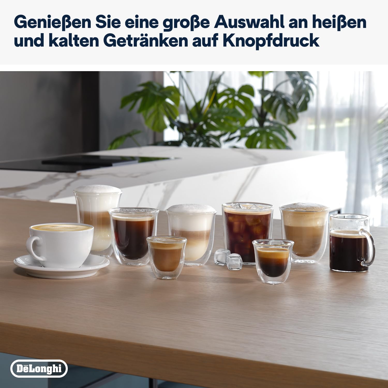 De’Longhi Magnifica Plus - Perfetto Kaffeevollautomat mit LatteCrema-Milchaufschäumer, 18 One-Touch-Getränke, farbiges Touch-Display, Silber Schwarz (ECAM322.70.SB) 6