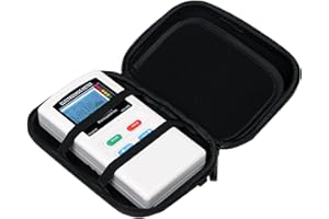 LATNEX Case and Cornet ED88TPlus 5G Latest Version EMF/RF Detector/Acoustic and Low Frequency Gaussmeter and Electric Field Meter - Measures Wide Range of Frequencies (Blue)