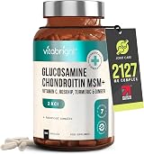 VitaBright Glucosamine Chondroitin MSM with Vitamin C Turmeric 180 Capsules view 1