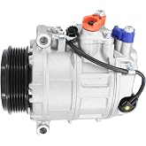 NewYall Air Conditioning A/C Compressor with Clutch for Mercedes-Benz | for C230 C250 C300 E350 C63 G55 CLS63 S55 AMG SLK280 SLK350 2000-2014