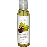 NOW Solutions, Grapeseed Oil, Skin Care for Sensitive Skin, Light Silky Moisturizer for All Skin Types, 4-Ounce