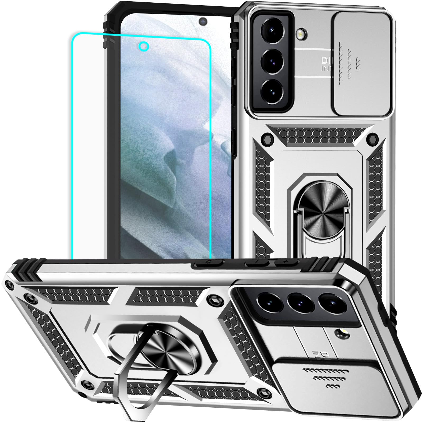 HNHYGETE for Galaxy S21 Case with Screen