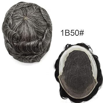 Amazon Com Lhc Us Sale Remy Hair Mens Toupees Human Hair Systems