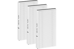 Allisfresh FV10VE1 Dust Air Filter Replacement Compatible with Panasonic Models FV10VE1, FV-10VE1, FV10VEC1, FV-10VEC1, Remote Control Extenders 3 Pack