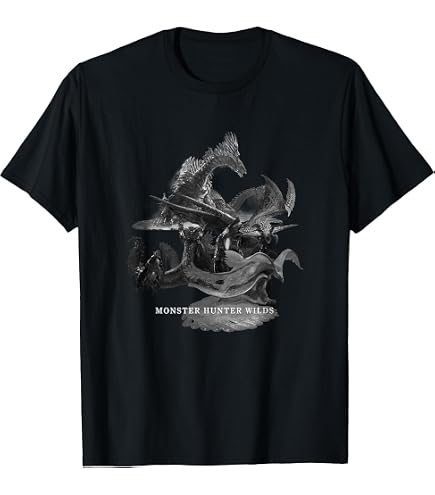 その他 1,000 Limited MHRise Official T-Shirt Amazon.com: Monster Hunter Rise：SUNBREAK Gaming Design T-Shirt