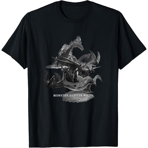 Amazon.com: Monster Hunter Gore Magala T-Shirt : Clothing, Shoes