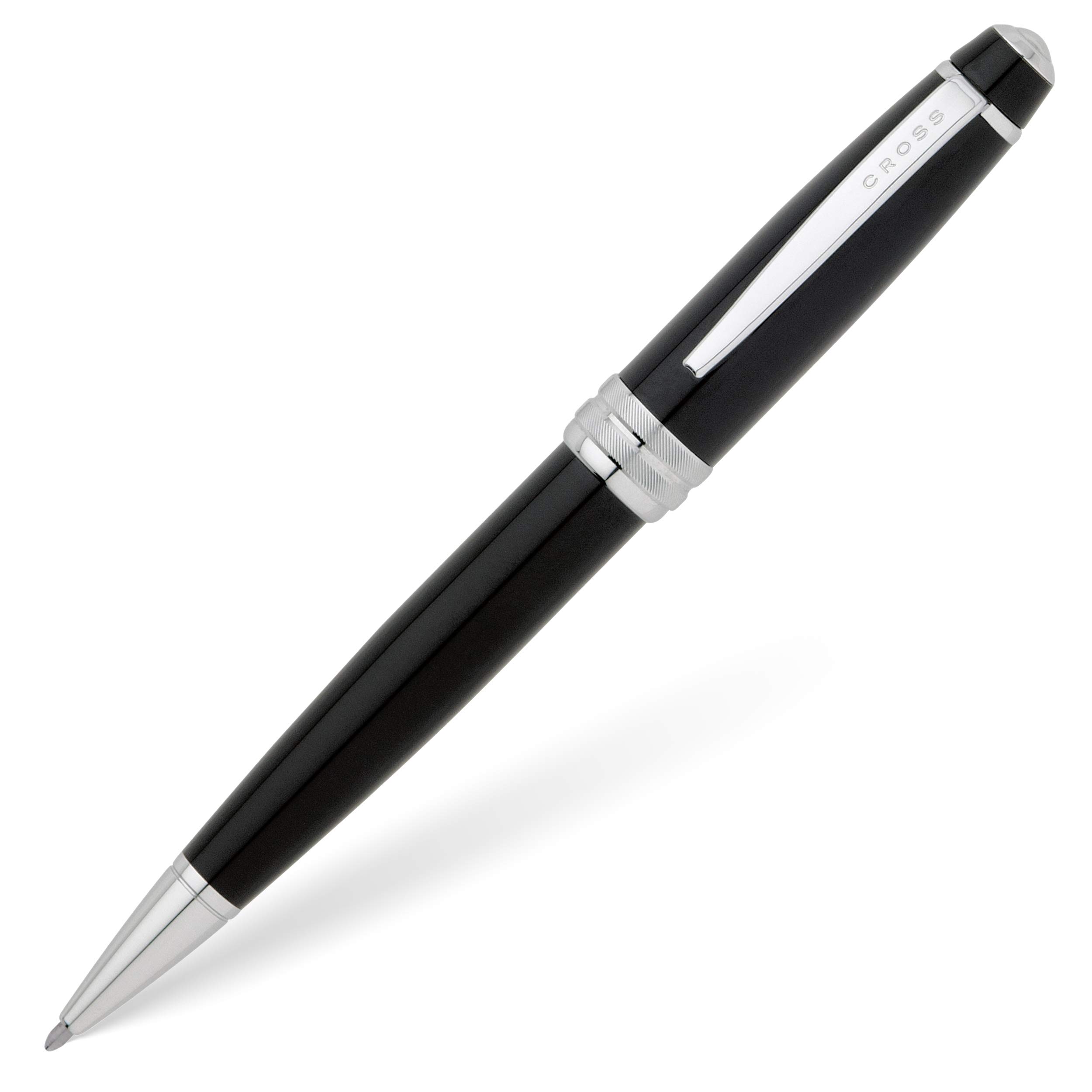 Cross Bailey Ballpoint Pen with Twist Mechanism - Black Ink - Line Width M - Lacquer Black