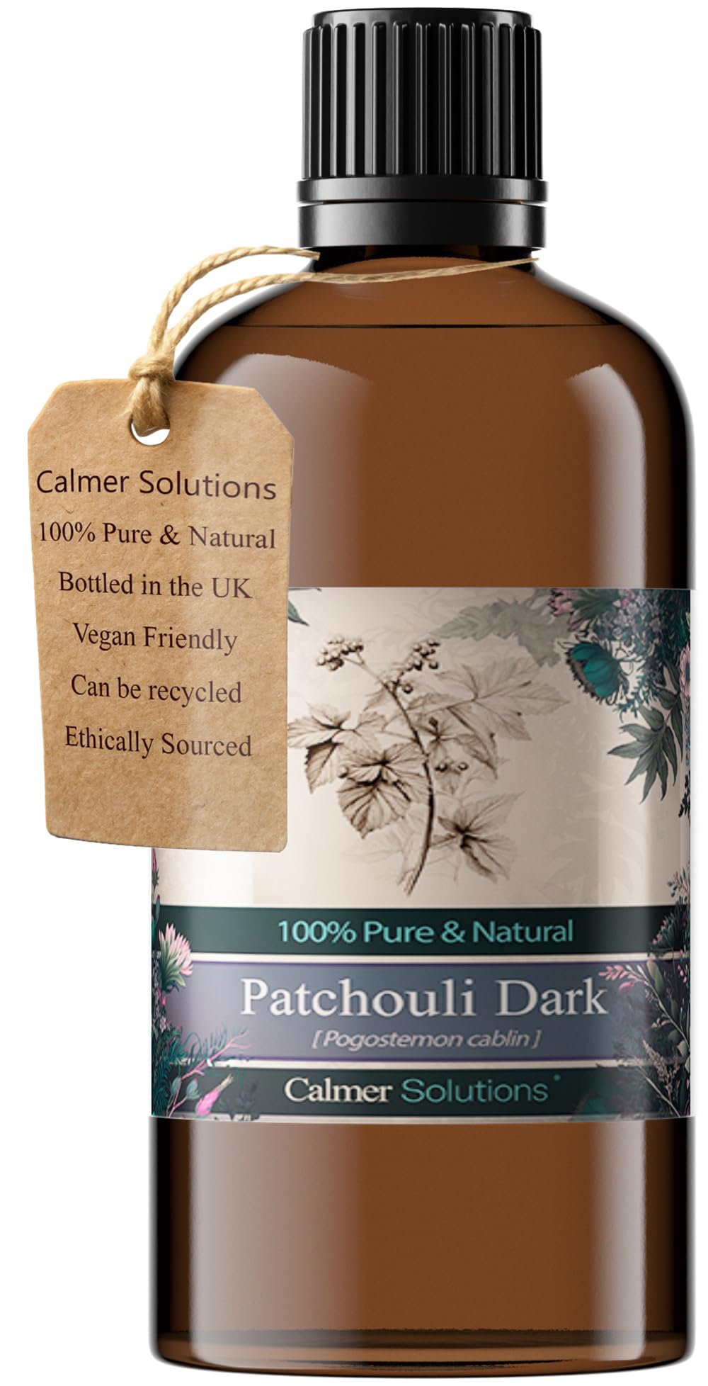 Patchouli Dark 100% Essential Aromatherapy Oil 100ml
