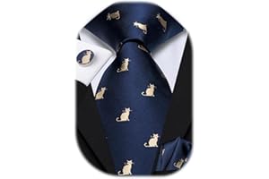 Hi-Tie Men's Tie Sets Silk Paisley Striped Necktie Pocket Square Cuff-links Sets Wedding Business Holiday