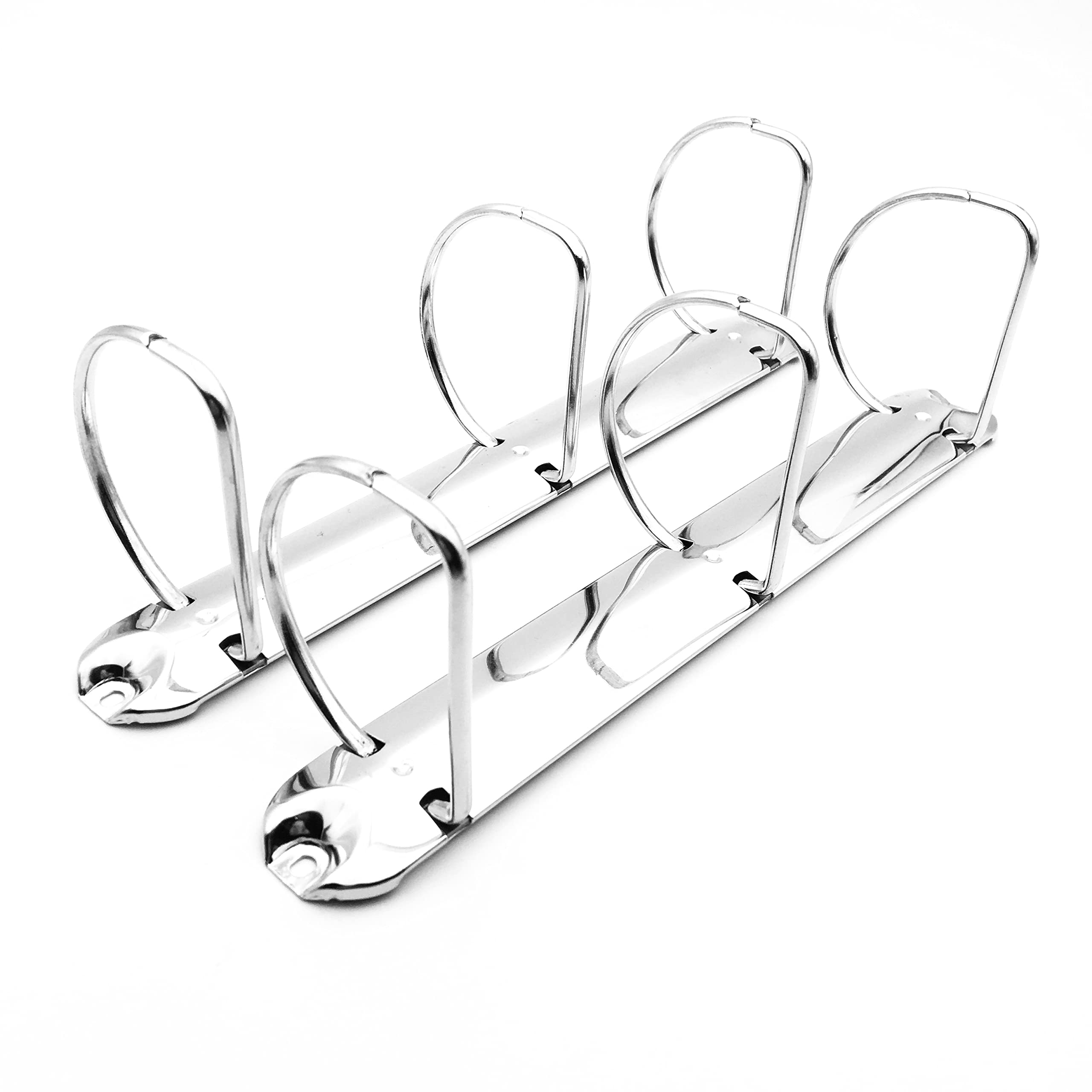 Photo 1 of 2pcs Letter Size 3 Ring Binder Mechanism,3 D-Rings, 2.5 Inch Capacity, 11 inch Sheet Size, 36mm Base Width, No Boosters