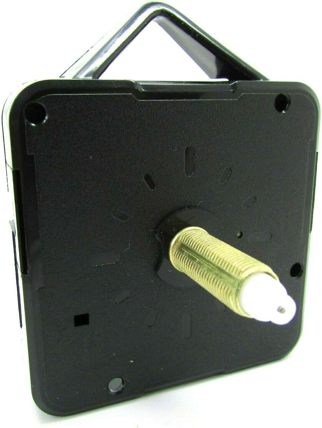 New Replacement Ticking Quartz Clock Movement Mechanism Motor Battery Operated For Repair ROHS (Extra Long, Gold Thread 20mm