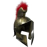 Cosmic Chameleon Roman Spartan Warrior Helmet for Adults (Ages 15+) &ndash; Greek Soldier Medieval Costume Headwear