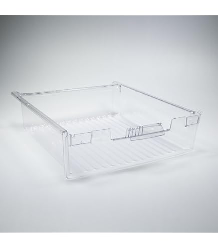 Cassetto Originale GE WR32X10836 Per Frigorifero - Contenitore Per Carne, Verdura E Snack - Ricambio OEM Per WR32X10238, WR32X10297
