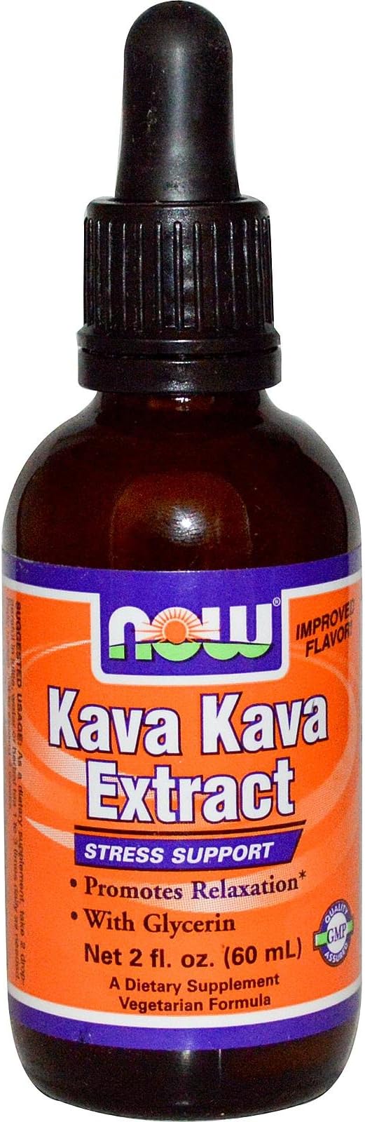 Now Foods Kava Kava Liquid 2 oz Health & Personal Care