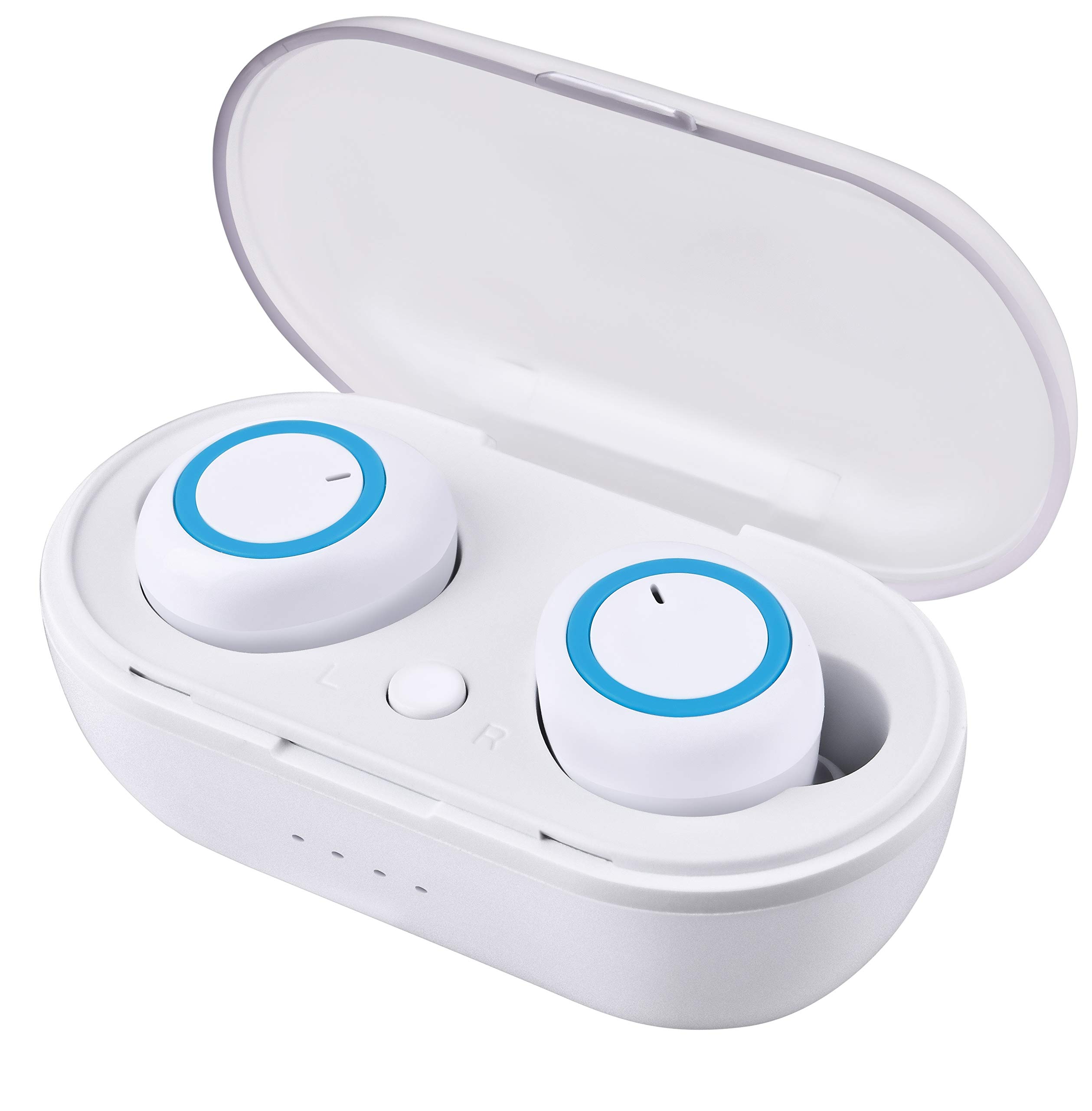 Apollo Sound MaPan, Bluetooth Earphones headphones, Touch Control/ IPX7/2 Stereo Sound/Up to 21H Playtime, In Ear True Wireless Bluetooth Earbuds with Mic