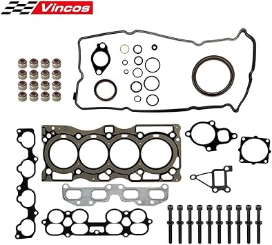 Amazon Com Vincos Head Gasket Set With Bolts Hs54444 032 3036 Hs26261pt Cpw2742 Es72198 Valve Cover Intake Manifold Gasket Head Gasket Bolts Set Compatible With Altima Sentra 2002 2003 2004 2005 2006 2 5l L4 Automotive