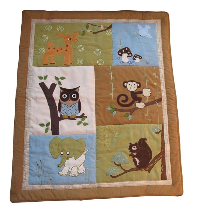 forest friends baby bedding