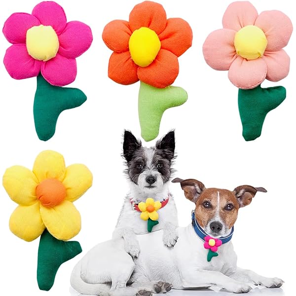 20 Stück Halsband-Blumen Mit Perlen – Bunte Schleifen & Charms Für Hund & Katze